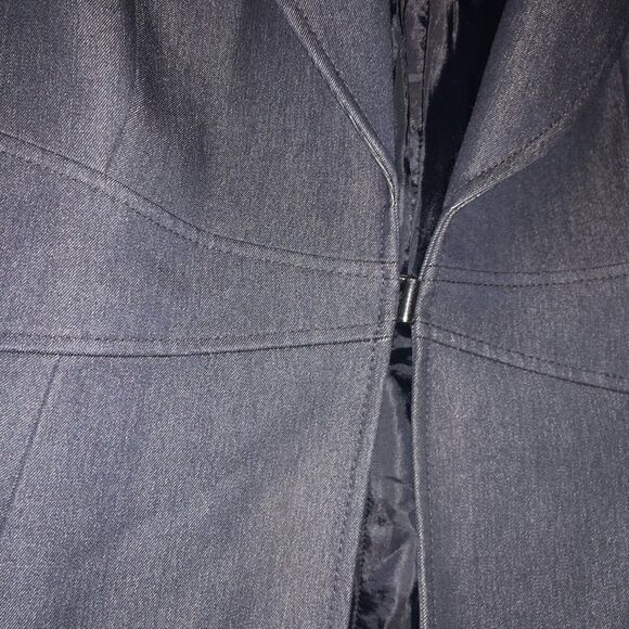 Alex Marie navy 1 button waist 3/4 sleeved blazer sz 16 - Picture 2 of 7